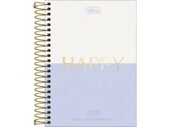 AGENDA 2025 ESPIRAL HAPPY M5 CAPAS SORTIDAS