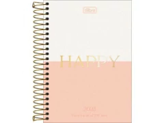 AGENDA 2025 ESPIRAL HAPPY M5 CAPAS SORTIDAS - comprar online
