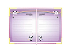 AGENDA COSTURADA MINI LOVELY FRI M1 CAPAS SORTIDAS