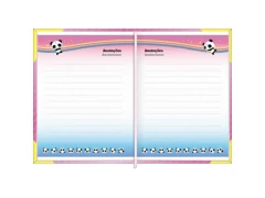 AGENDA COSTURADA MINI LOVELY FRI M1 CAPAS SORTIDAS - Papelaria Visão