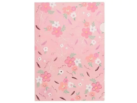 PASTA L LOVE FLOWERS 4 ESTAMPAS SORTIDAS