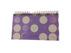AGENDA ESPIRAL HORIZONTAL 64FLS DOUBLE ART CAPAS SORTIDAS