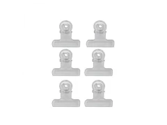 PRENDEDOR PARA PAPEL BULLDOG TRANSPARENTE SA 31MM - comprar online