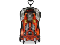 MALA MOCHILA INFANTIL 3D HOTWHEELS DUNE A SOAR VERMELHA RODINHA TRIPLA - comprar online