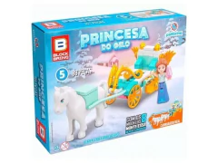 BRINQUEDO DE PLASTICO PARA MONTAR E DESMON PRINCESA DE GELO BM036 SORTIDOS - loja online