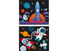 CARTELA DE PINTURA MAGICA ESPACO BLISTER COM 06 UNID - loja online