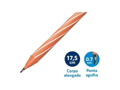 CANETA ESFEROGRAFICA 17,5 CM, PONTA 0.7MM CURVES BLISTER C 5 - Papelaria Visão