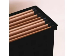 CAIXA MULTIUSO LARGA PRETA ORGANIZADORA PARA PASTA SUSPENSA na internet