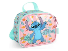 LANCHEIRA TERMICA ESCOLAR INFANTIL STITCH ROSA - comprar online
