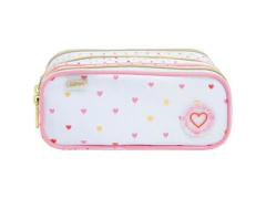 ESTOJO TRIPLO G ACADEMIE CORACAO METALIZADO AZUL - comprar online