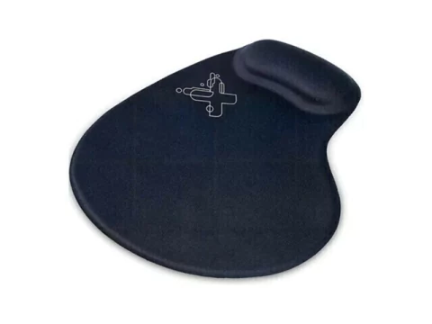 BASE PARA MOUSE SMART COM APOIO EM GEL PRETO