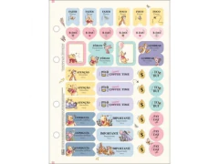 REFIL PARA CADERNO ARGOLADO COLEGIAL 63G POOH 80FLS - comprar online