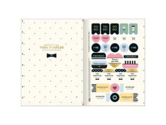 CADERNO BROCHURA PEQUENO 1/4 CAPA DURA WEST VILLAGE 80FLS - loja online