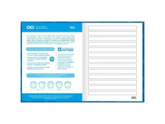 CADERNO BROCHURAO C PAUTA AMPLIADA NEURO 70G 80FLS - loja online