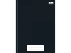 CADERNO BROCHURAO UNIVERSITARIO PEPPER PRETO 80FLS