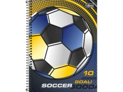 CADERNO DE 01 MATERIA MASCULINO CONN SCORE 80FLS SORTIDOS na internet
