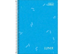 CADERNO ESPIRAL PEQUENO 1/4 CAPA DURA LUNIX 160FLS - comprar online