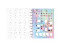 CADERNO TILIDISCO UNIVERSITARIO 10 MATERIAS CONNECT JOLIE 160FLS - comprar online