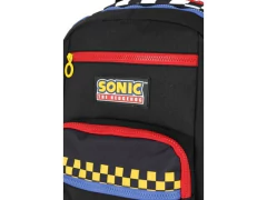 MOCHILA DE CARRINHO ESCOLAR INF SONIC BRANCO RODINHAS 360° - Papelaria Visão
