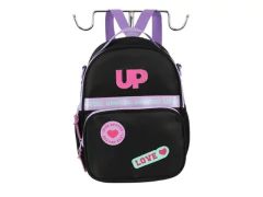 LANCHEIRA TERMICA ESCOLAR INFANTIL PRETO COM LILAS UP4YOU na internet