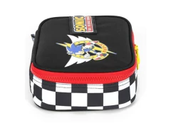 ESTOJO BOX ESCOLAR INFANTIL SONIC BRANCO - loja online
