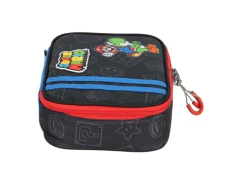 Imagem do ESTOJO BOX ESCOLAR INFANTIL MARIO BROS PRETO