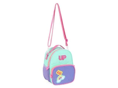 Imagem do LANCHEIRA TERMICA ESCOLAR INFANTIL TURQUESA COM LILAS UP4YOU