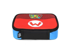 ESTOJO BOX ESCOLAR INFANTIL SUPER MARIO BROS VERMELHO - loja online