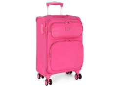 MALA MOCHILA BORDO INFANTIL RODINHA 360° PINK UP4YOU - comprar online