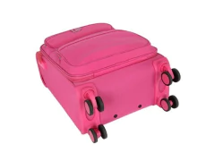 MALA MOCHILA BORDO INFANTIL RODINHA 360° PINK UP4YOU - loja online