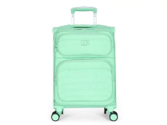 MALA MOCHILA BORDO INFANTIL RODINHA 360° VERDE TIFFANY UP4YOU