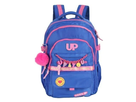 MOCHILA DE COSTAS ESCOLAR INFANTIL LAPTOP AZUL UP4YOU