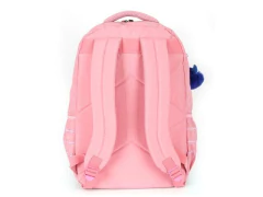 MOCHILA DE COSTAS ESCOLAR INFANTIL LAPTOP STITCH SALMAO na internet