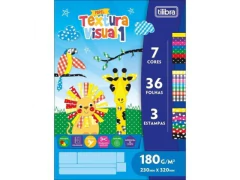ALBUM COLADO TEXTURA VISUAL 1 36FLS