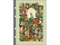 BLOCO DE FICHARIO CADERNO ARGOLADO COLEGIAL LOVELAND 80FLS