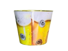 BALDE METAL DECORADO TEMAS ABRA UMA GELADA 5LITROS - Papelaria Visão