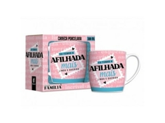 CANECA PORCELANA URBAN 300ML FAMILIA AFILHADA MAIS LEGAL
