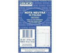 NOTA NEUTRA AZUL - comprar online