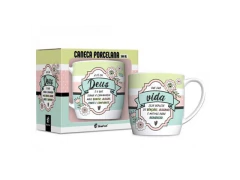 CANECA PORCELANA URBAN 300ML FE1 FE EM DEUS