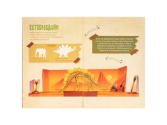 LIVRO INFANTIL MUNDO DOS MINIDINOS ESTEGOSSAURO na internet