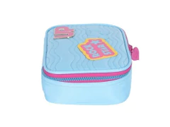 ESTOJO BOX ESCOLAR INFANTIL AZUL E ROSA UP4YOU - loja online