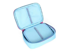 ESTOJO BOX ESCOLAR INFANTIL AZUL E ROSA UP4YOU