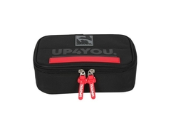 ESTOJO BOX ESCOLAR INFANTIL UP4YOU PRETO - Papelaria Visão