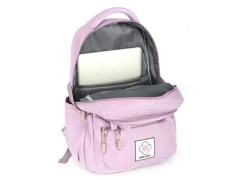 MOCHILA DE COSTAS ESCOLAR INFANTIL LAPTOP ROXO UP4YOU - Papelaria Visão