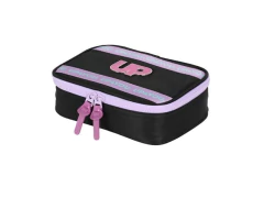 ESTOJO BOX ESCOLAR INFANTIL PRETO UP4YOU - Papelaria Visão