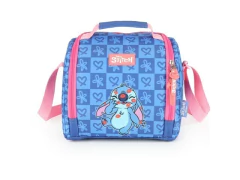 LANCHEIRA TERMICA ESCOLAR INFANTIL STITCH AZUL