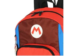 MOCHILA DE COSTAS ESCOLAR INFANTIL VERMELHO SUPER MARIO - Papelaria Visão