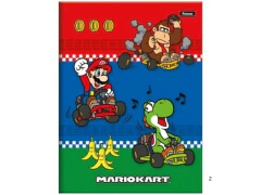 CADERNO BROCHURA PEQUENO 1/4 CD 80FLS SUPER MARIO BROS SORTIDOS