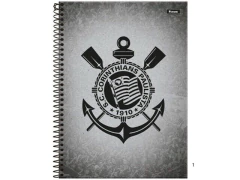 CADERNO DE 10 MATERIAS 160FLS CORINTHIANS CAPAS SORTIDAS - comprar online