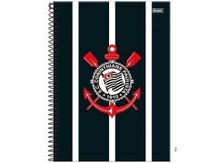 CADERNO DE 10 MATERIAS 160FLS CORINTHIANS CAPAS SORTIDAS na internet